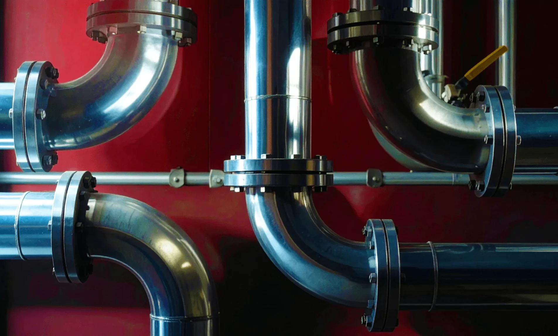 Industrial Piping Banner